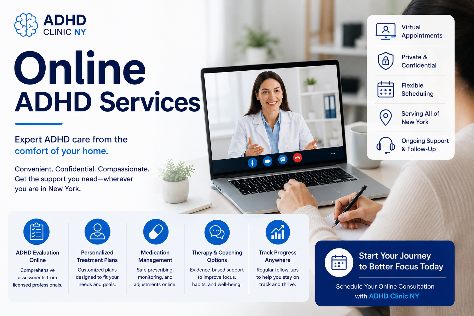 Online ADHD Care at Home
